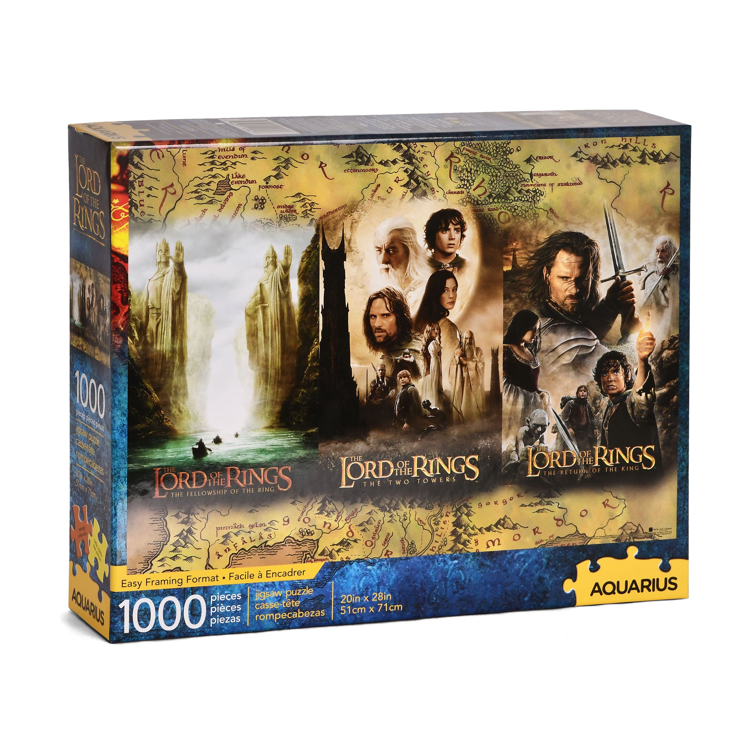 Image produit Seigneur des Anneaux - Puzzle Trilogie 1000 Pièces