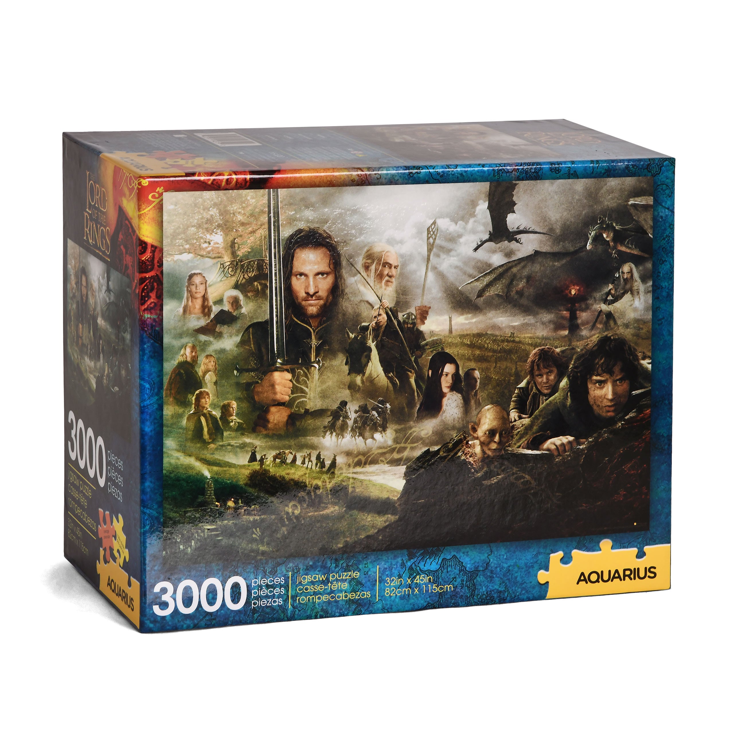 Image produit Le Seigneur des Anneaux - Puzzle Saga 3000 Pièces