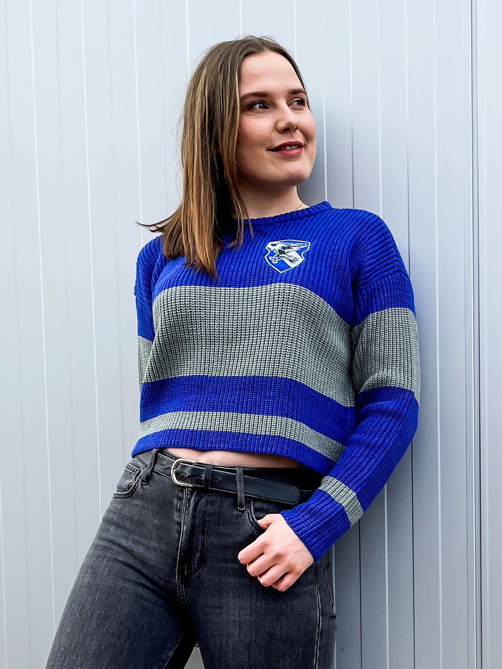 Image produit Harry Potter - Pull Crop Ravenclaw pour femmes