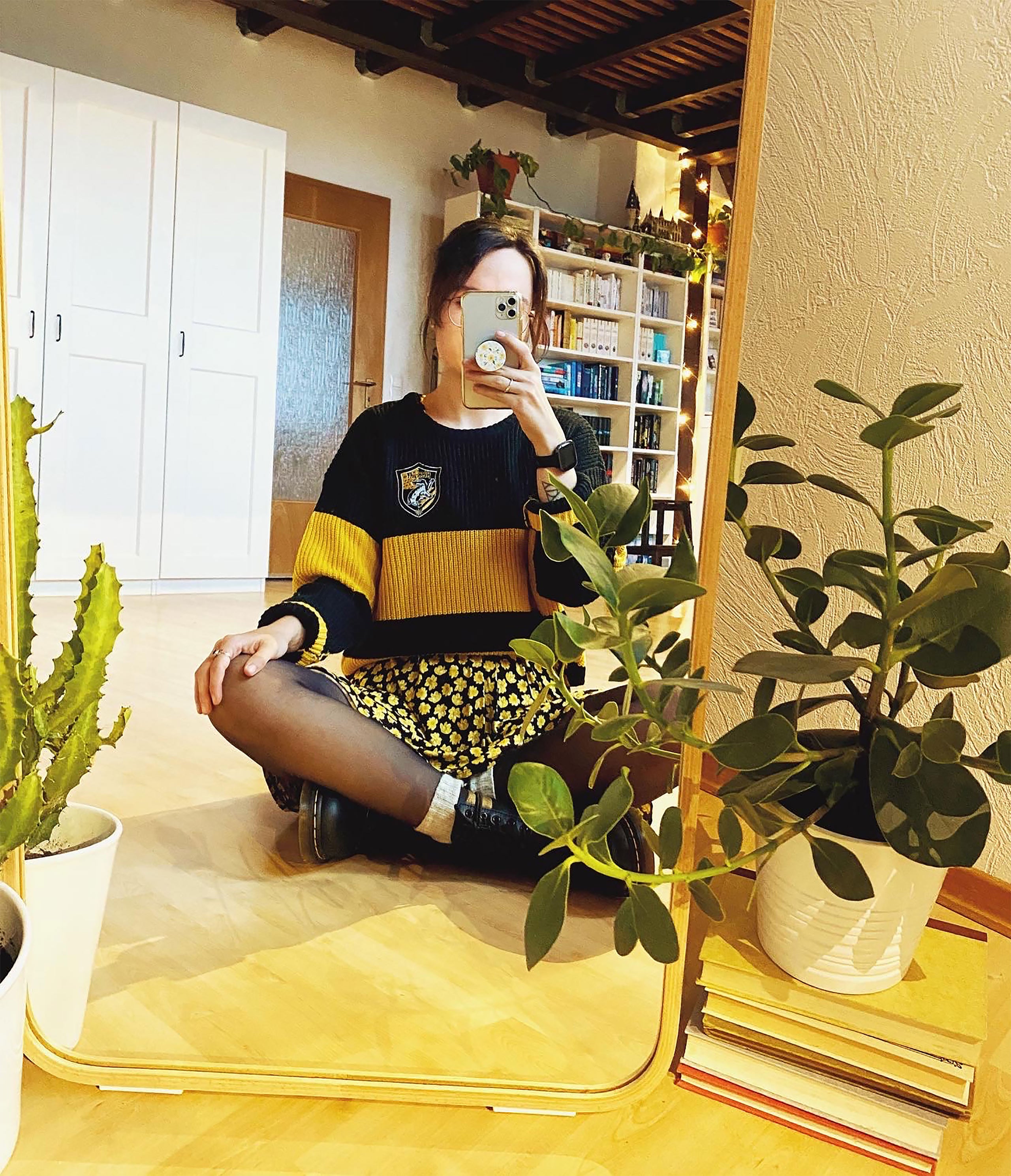 Image produit Harry Potter - Pull Crop Hufflepuff Femme