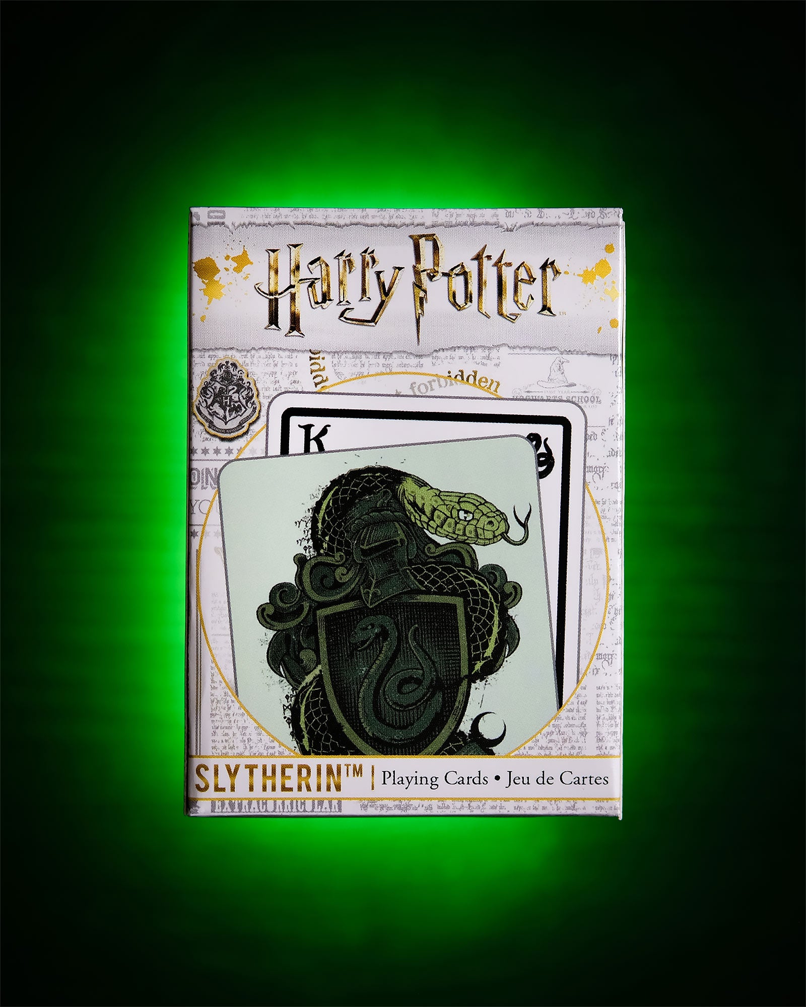 Image produit Harry Potter - Jeu de cartes Slytherin