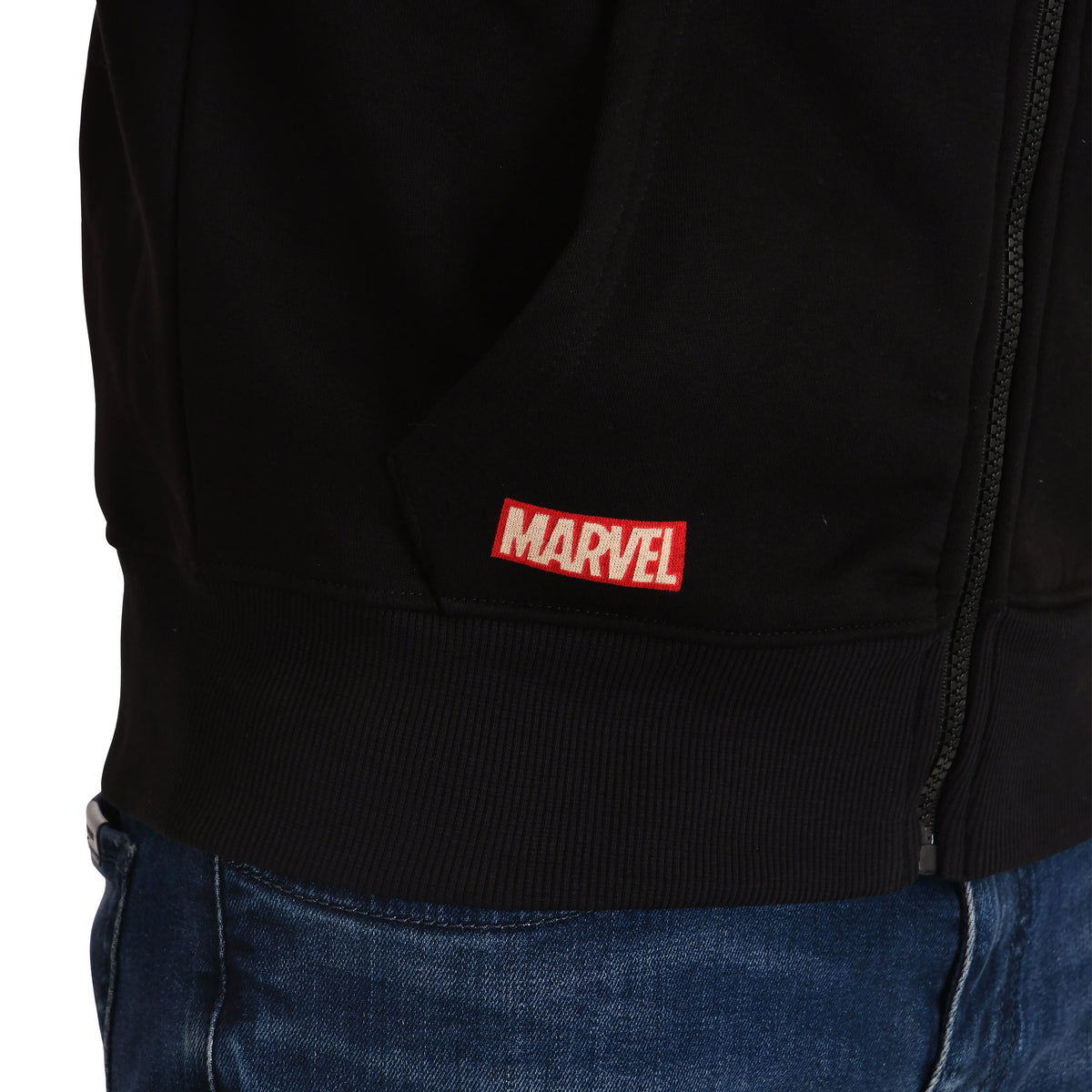 Image produit Loki - Badge Logo Sweat à capuche noir