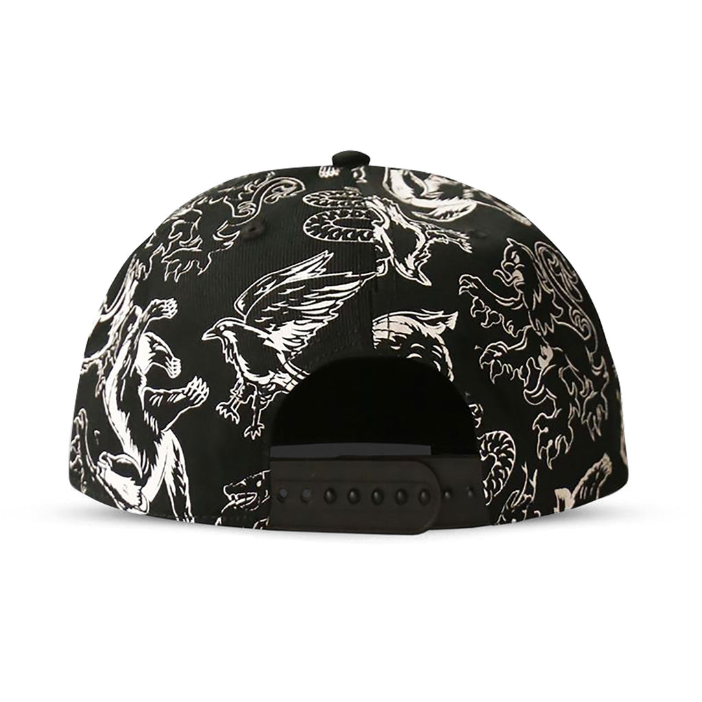 Product image Harry Potter - Hogwarts Coat of Arms Snapback Cap black-white