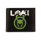 Image produit Loki - Portefeuille Logo Badge noir