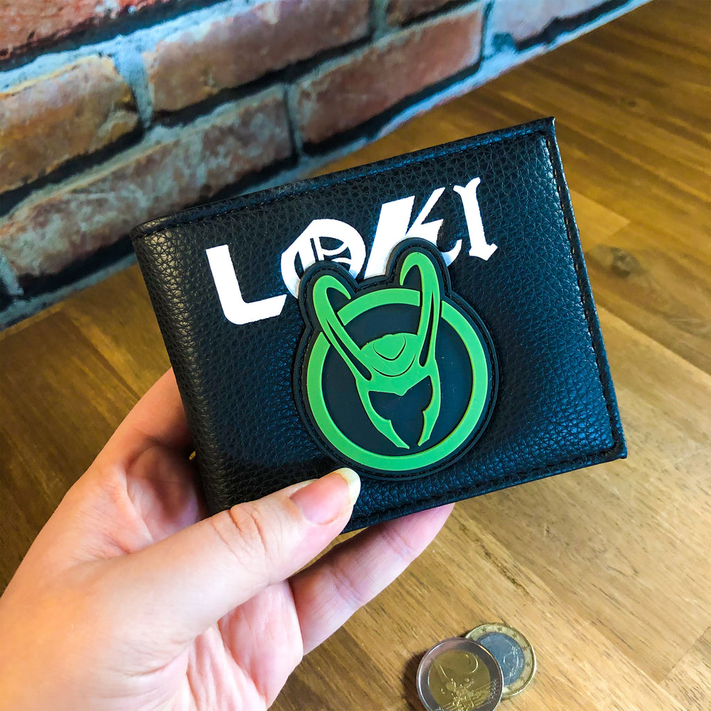 Image produit Loki - Portefeuille Logo Badge noir