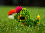 Image produit Pokemon - Chenipan avec Pokeball nanoblock Mini Ensemble de Figurines de Construction
