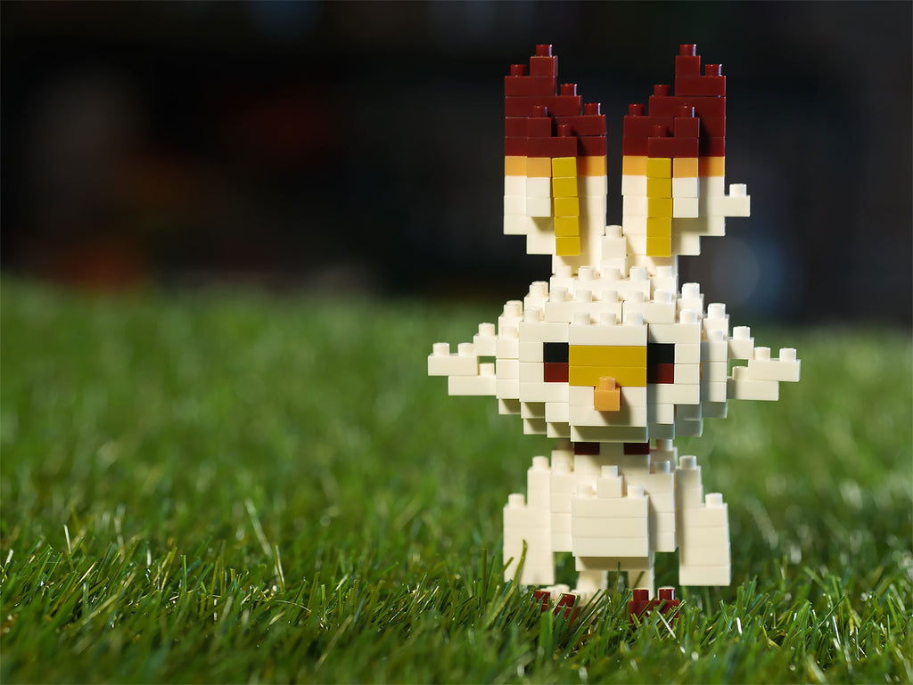 Image produit Pokemon - Figurine Mini Bloc de Construction nanoblock Scorbunny
