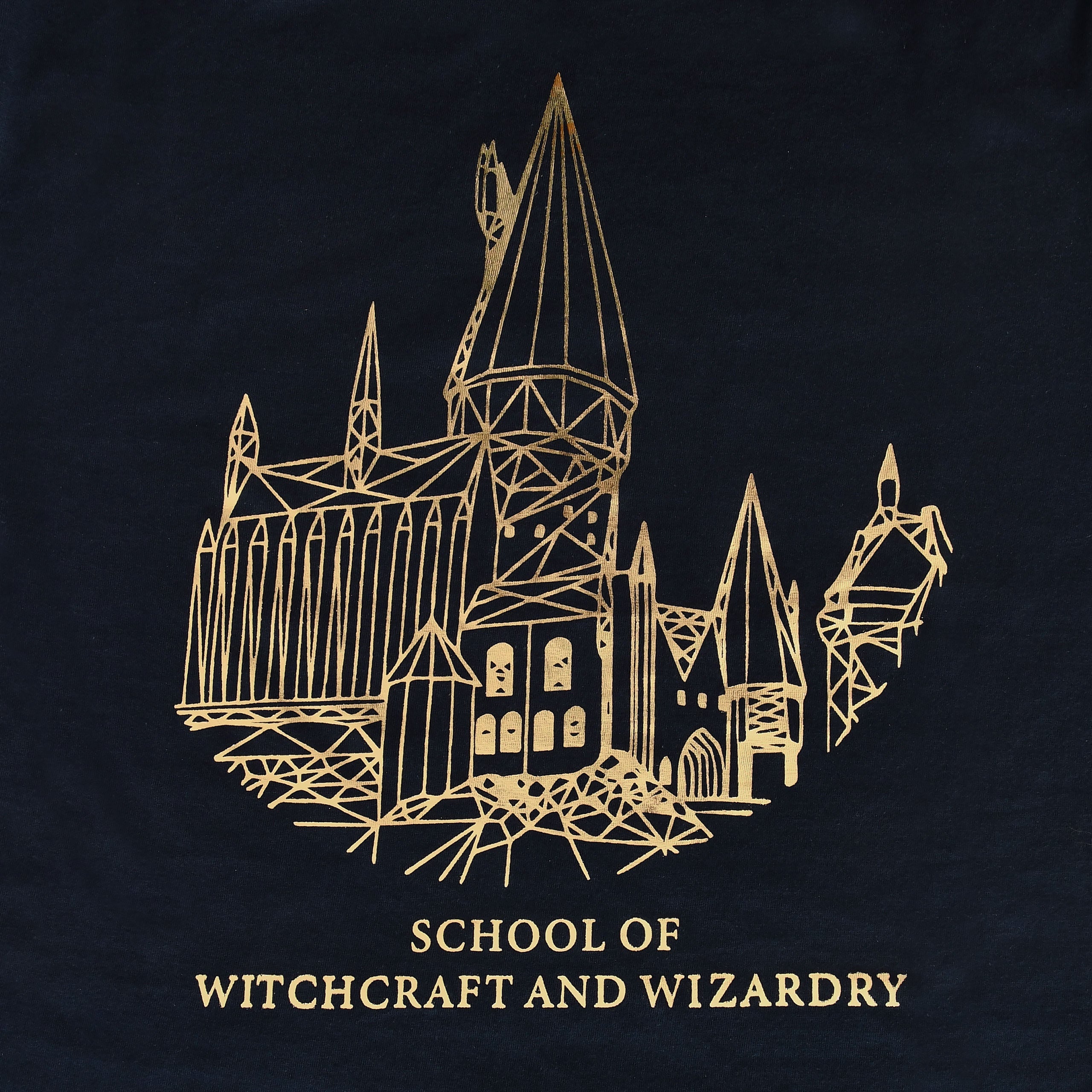 Image produit Harry Potter - T-shirt Femme École Poudlard Bleu