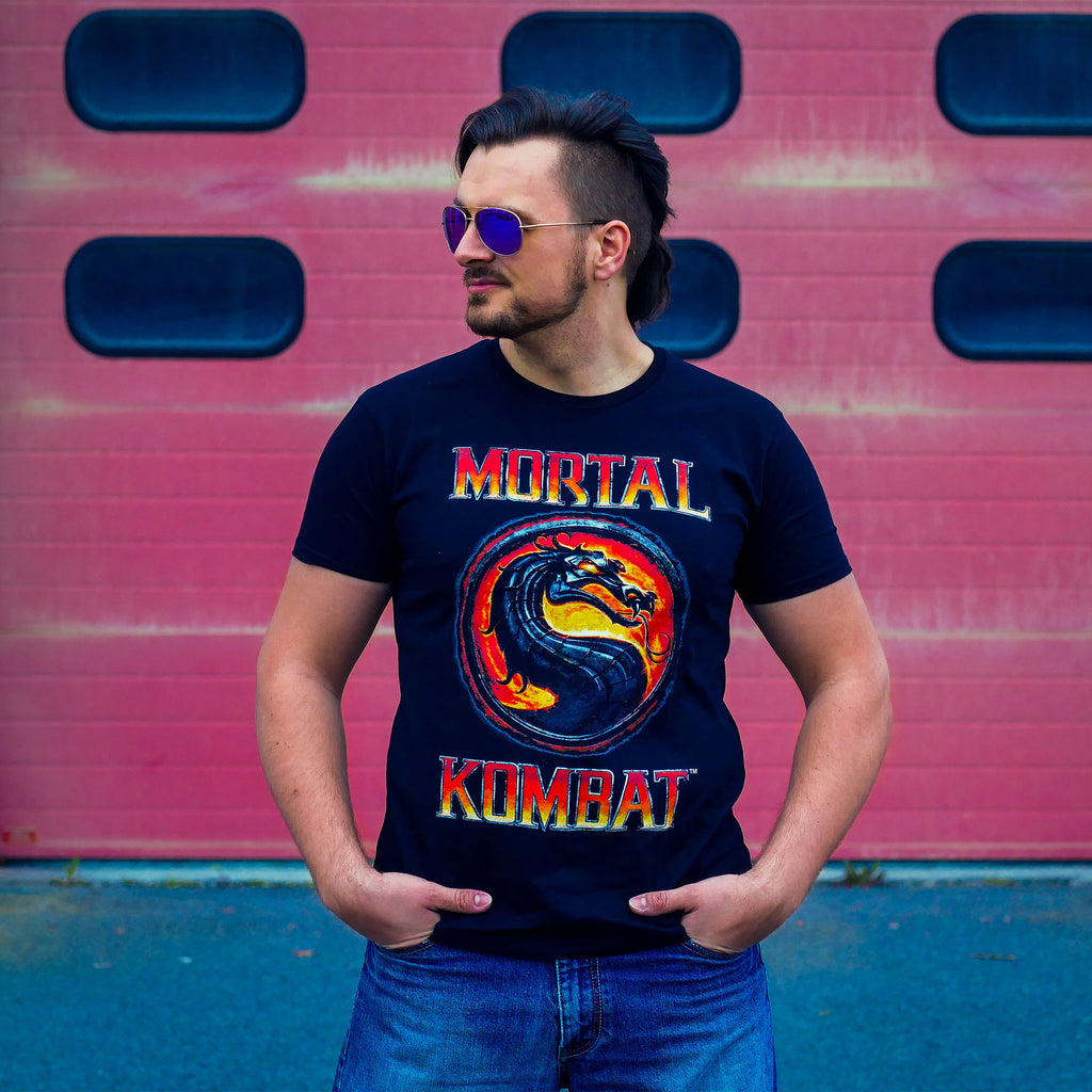 Image produit Mortal Kombat - T-shirt logo noir