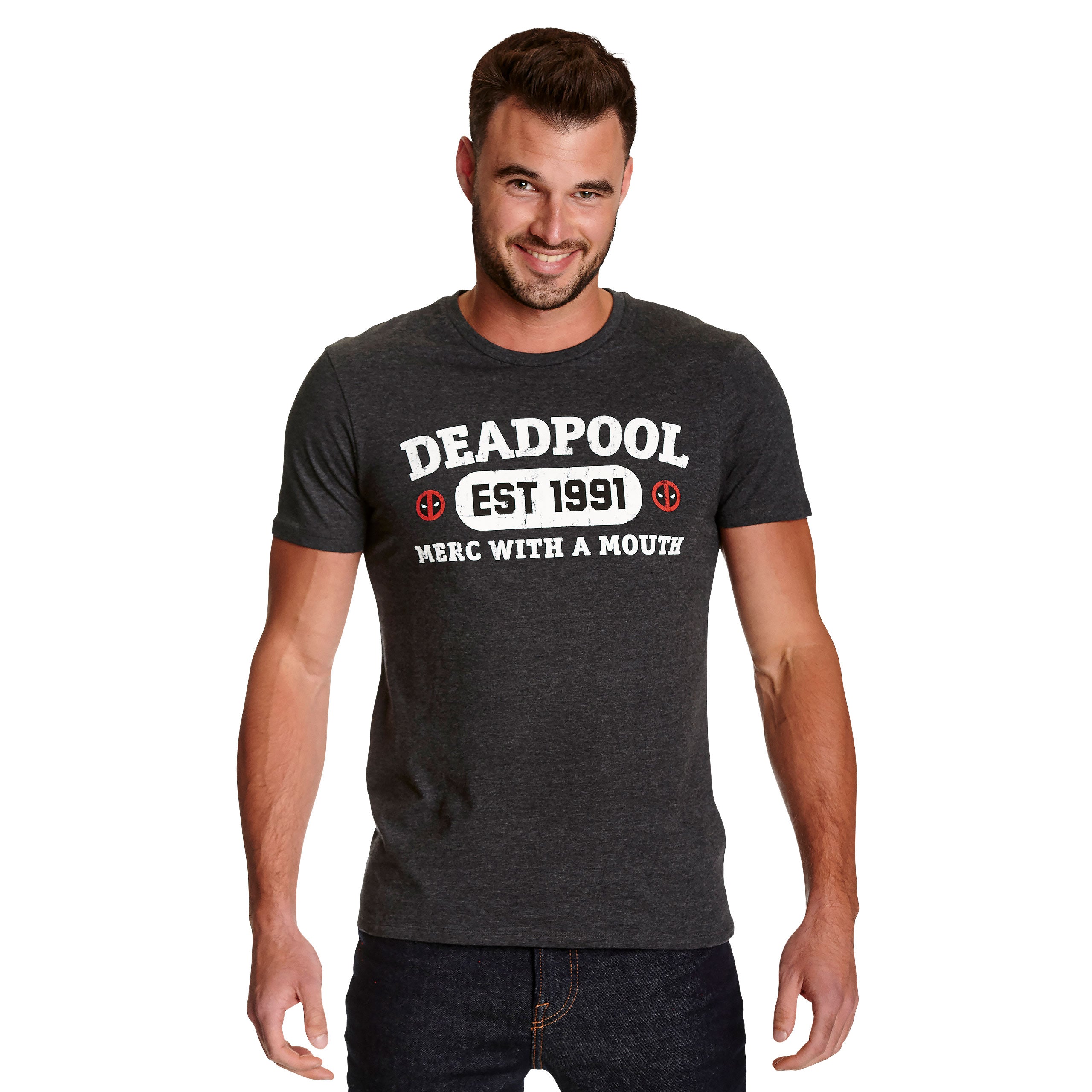Image produit Deadpool - Est 1991 T-Shirt gris