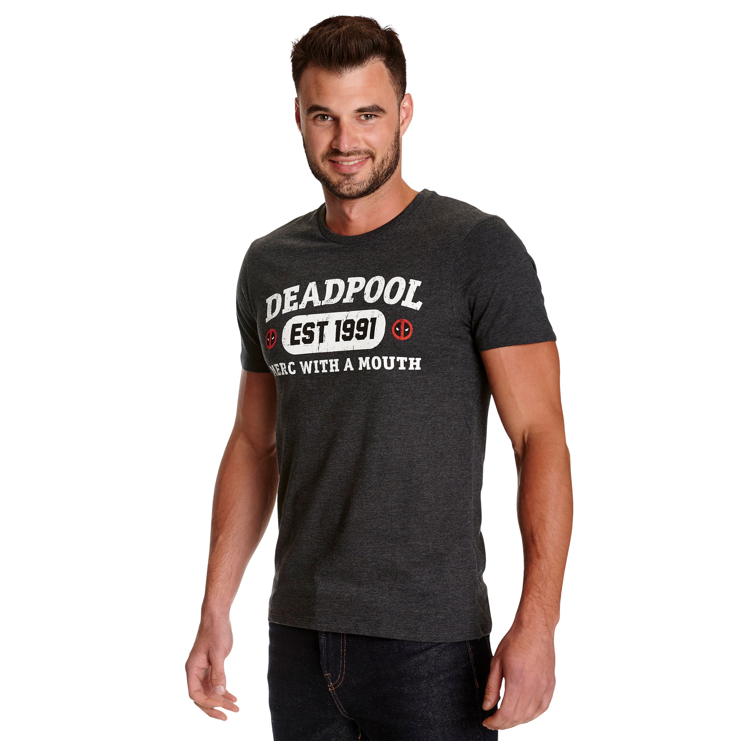 Image produit Deadpool - Est 1991 T-Shirt gris