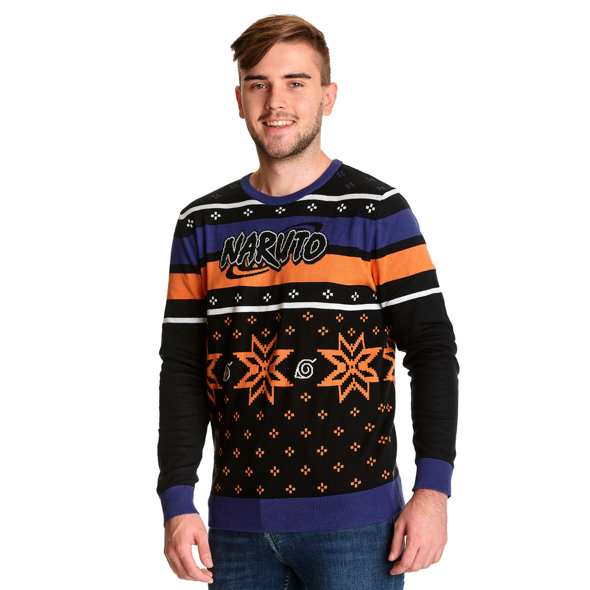 Product image Naruto - Konoha Symbol Knitted Sweater