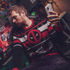 Image produit Deadpool - Pull tricoté avec logo