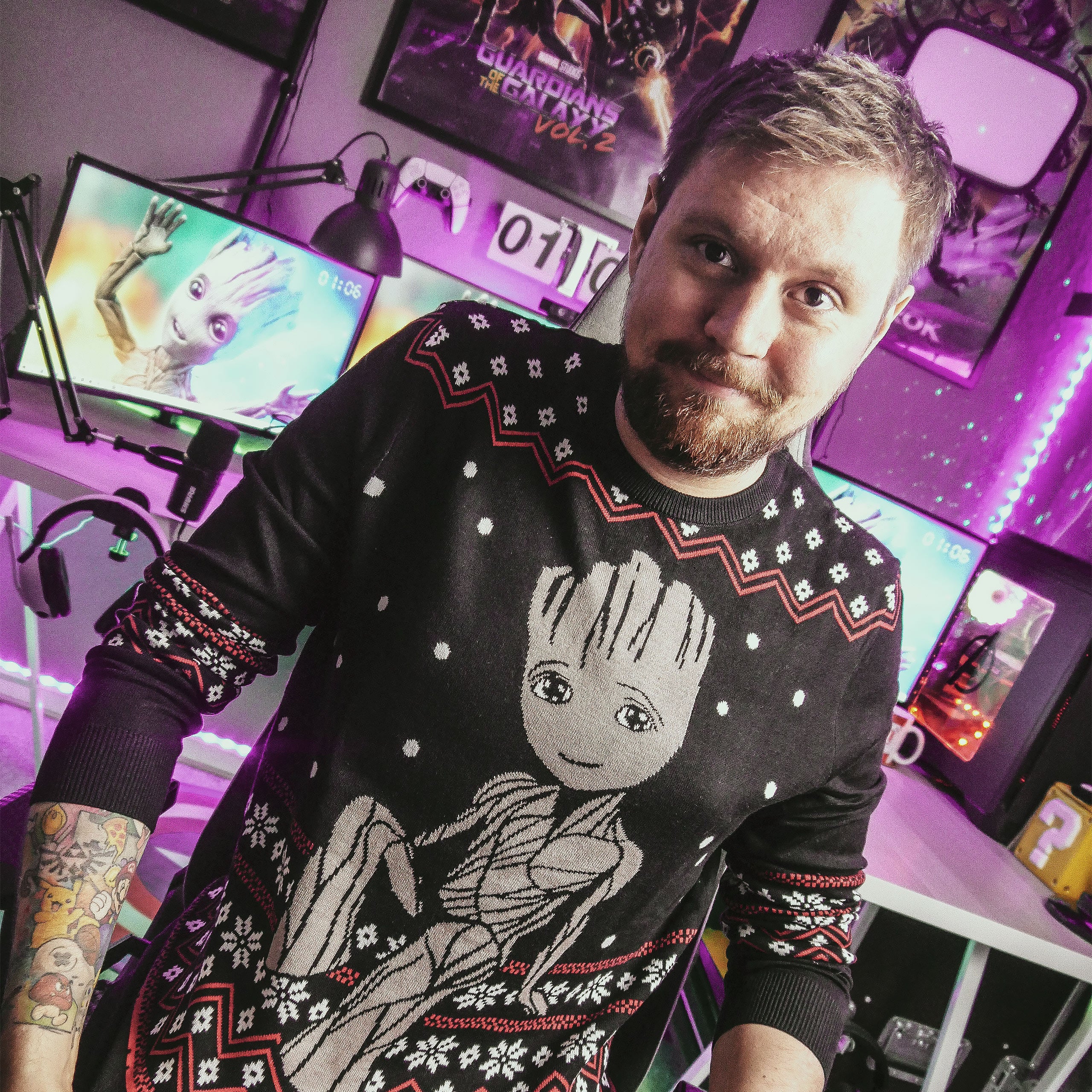 Image produit Les Gardiens de la Galaxie - Pull en tricot Groot