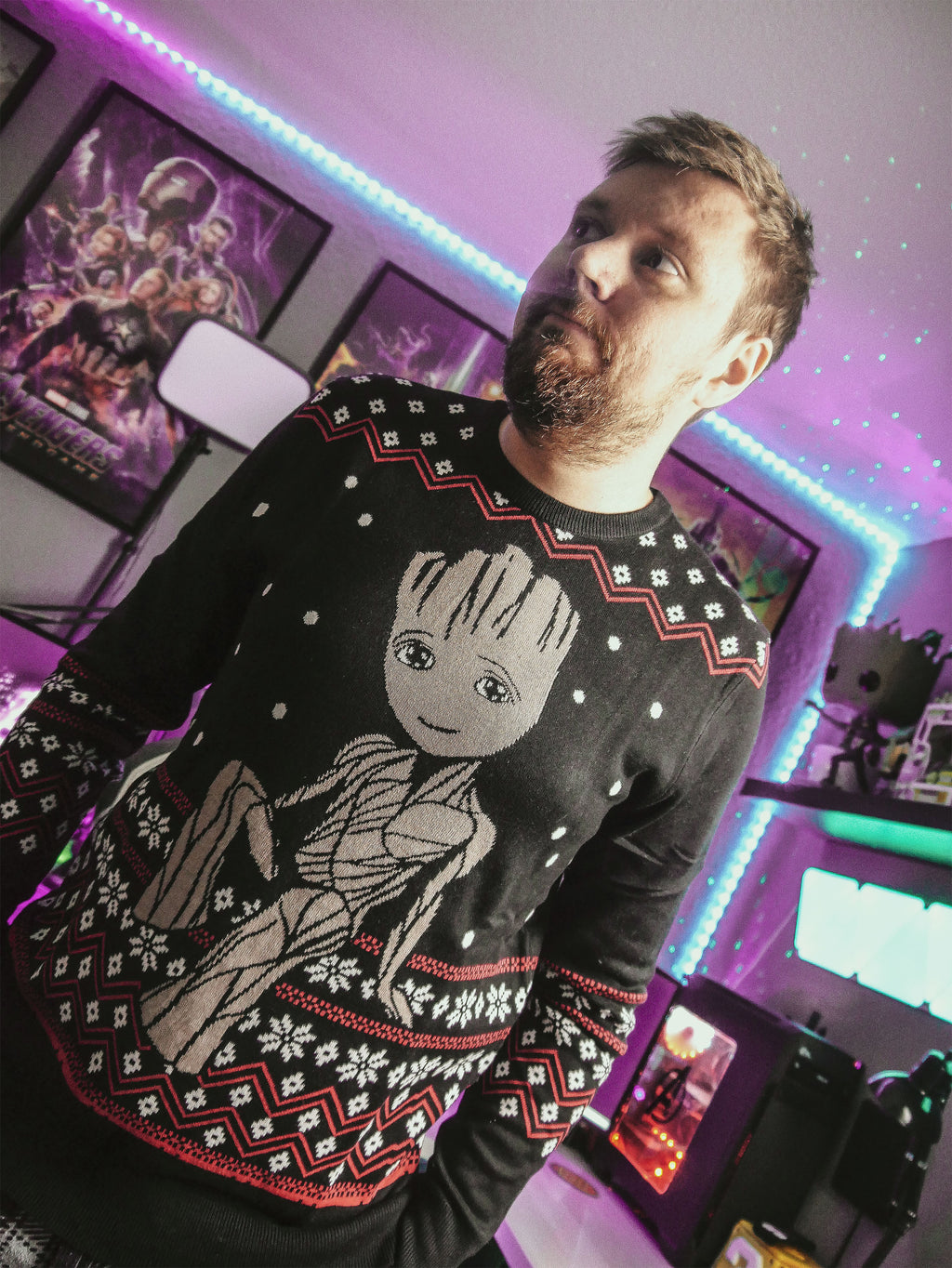 Image produit Les Gardiens de la Galaxie - Pull en tricot Groot