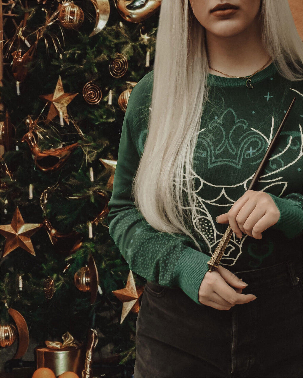 Image produit Harry Potter - Pull tricoté Patronus