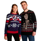Image produit Avengers - Pull Tricoté Logo