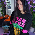 Product image Grogu Oversize Sweater Black - Star Wars The Mandalorian