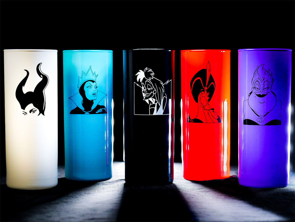 Image produit Disney - Ensemble de verres Villains 5 pièces