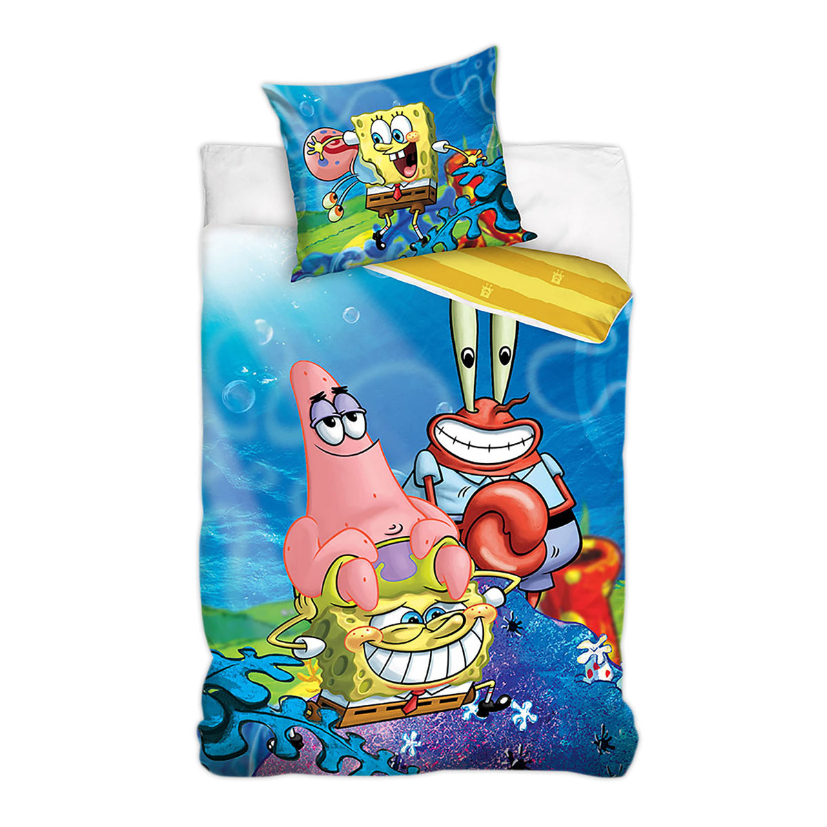 Image produit Linge de lit réversible SpongeBob & Friends