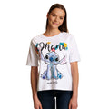 Image produit Lilo & Stitch - T-shirt Ohana pour femmes blanc