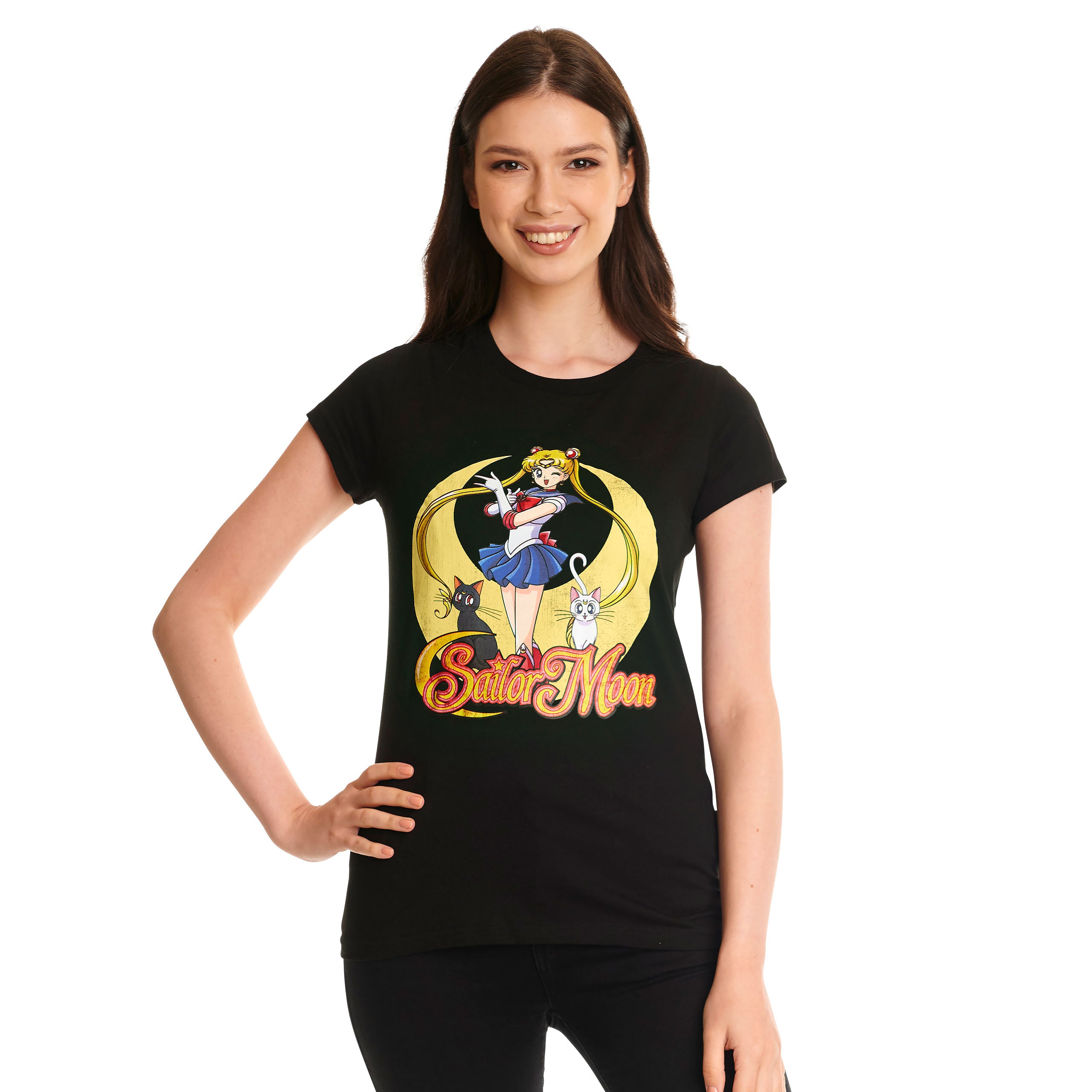 Image produit Sailor Moon - Pose T-shirt femme noir
