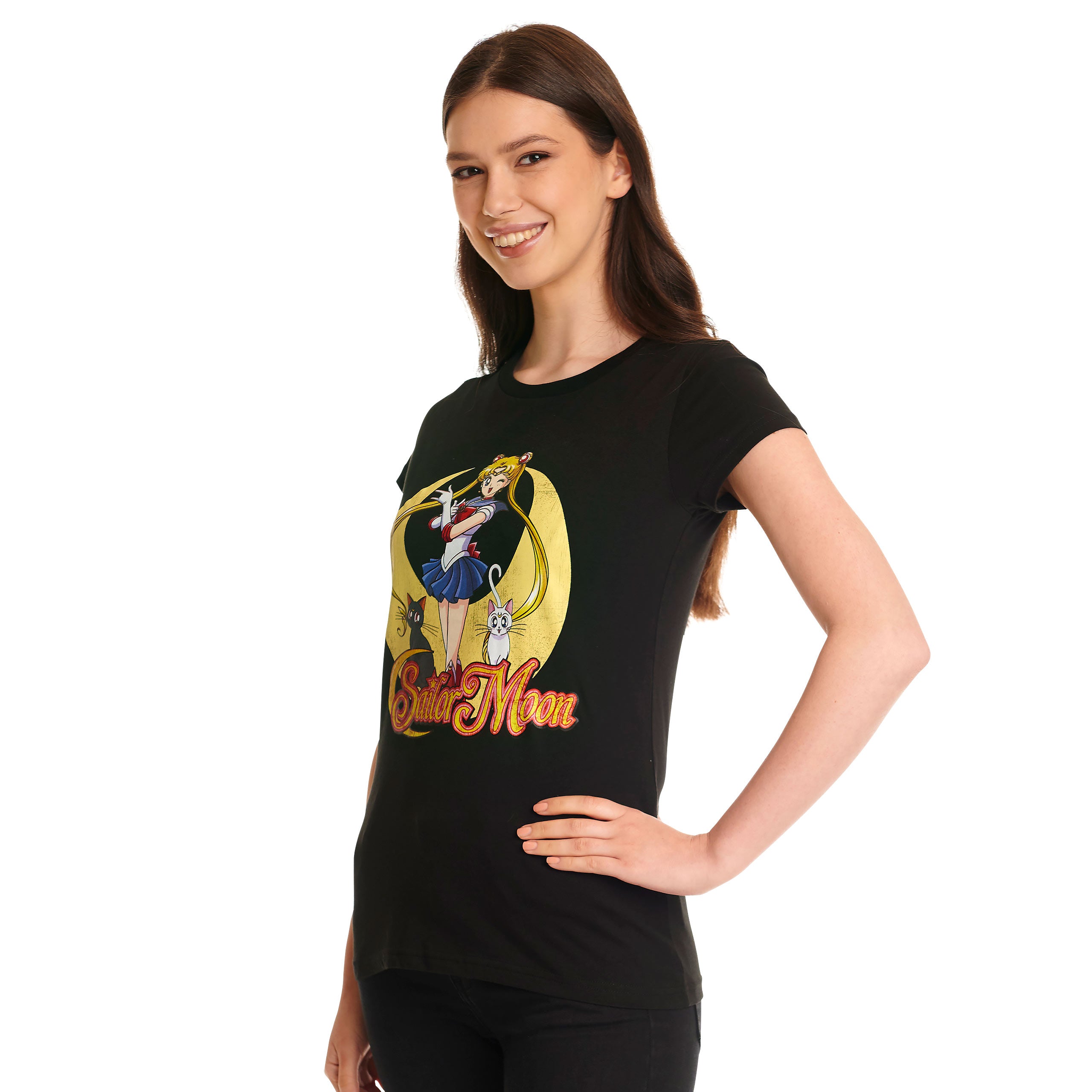 Image produit Sailor Moon - Pose T-shirt femme noir