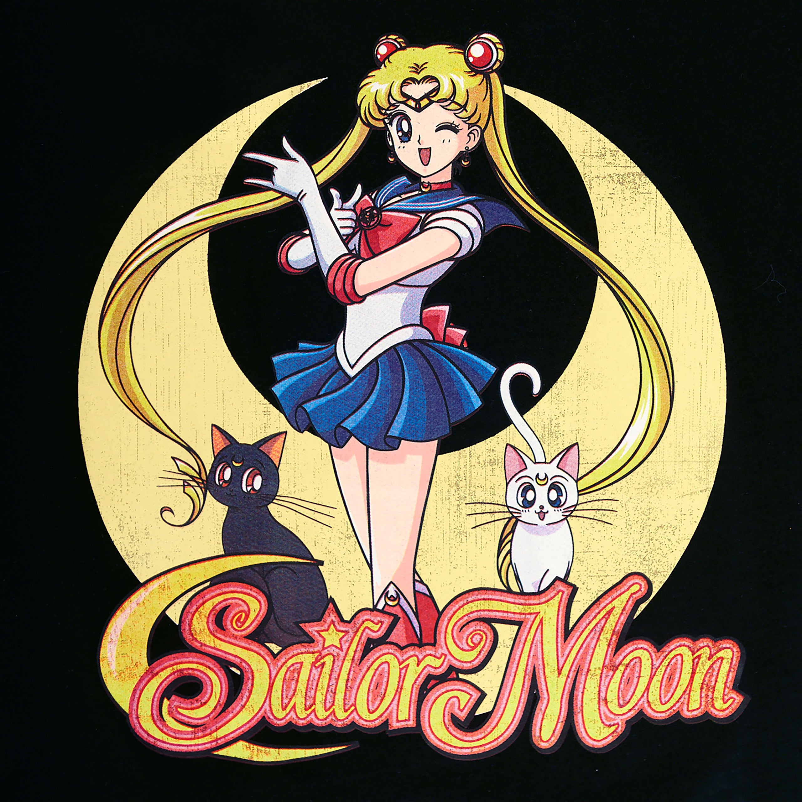 Image produit Sailor Moon - Pose T-shirt femme noir
