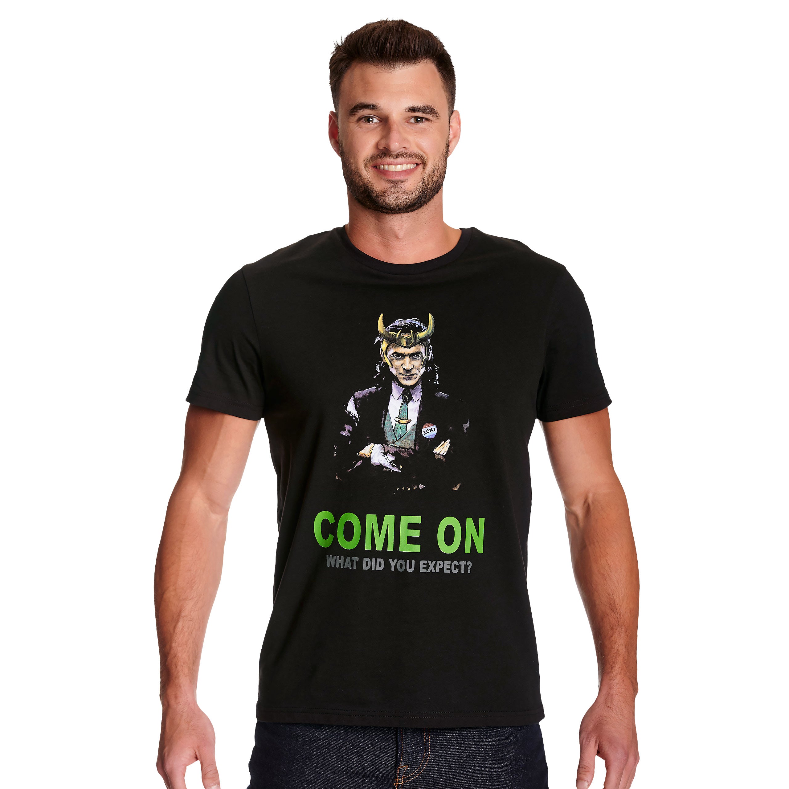 Image produit Loki - Come on T-Shirt noir