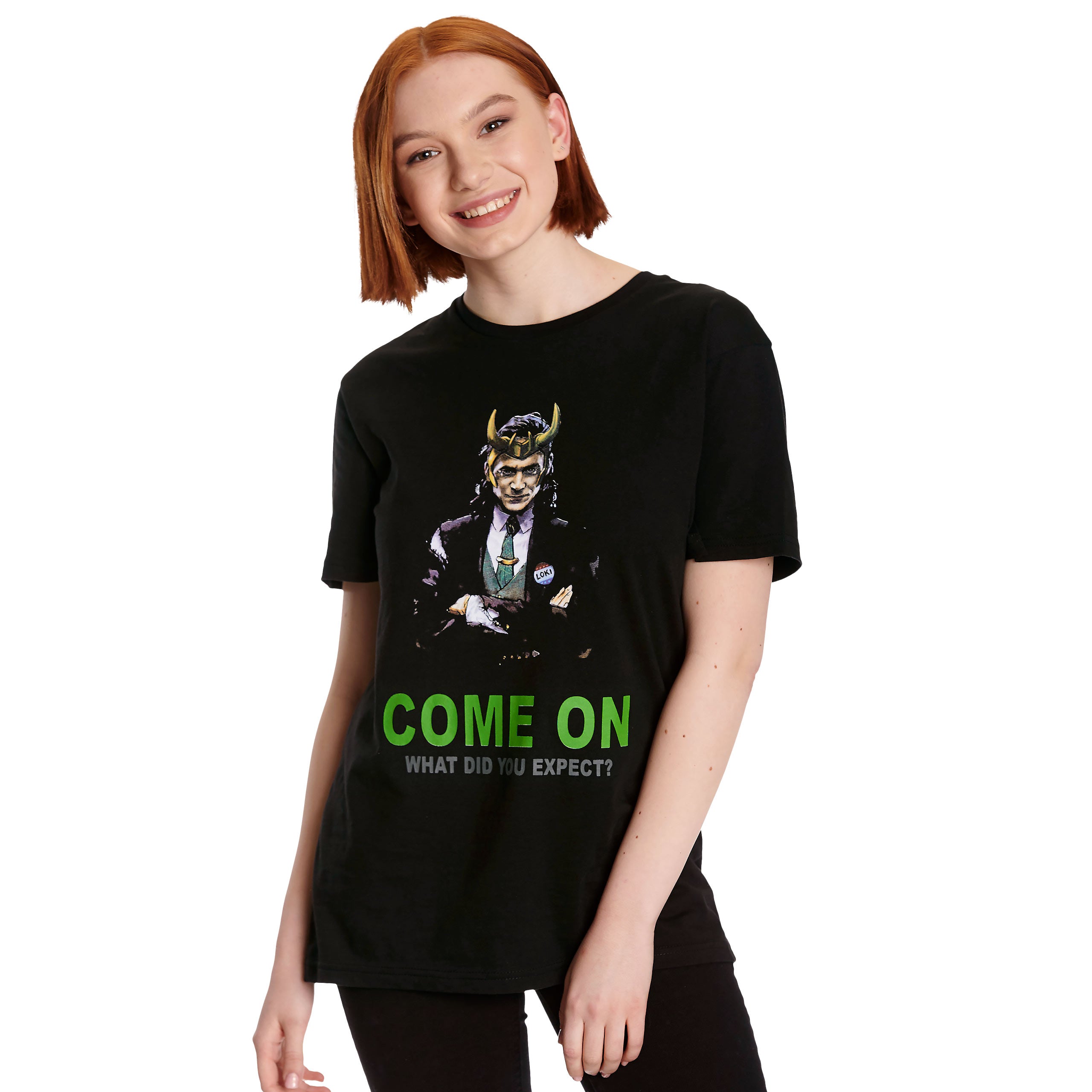 Image produit Loki - Come on T-Shirt noir