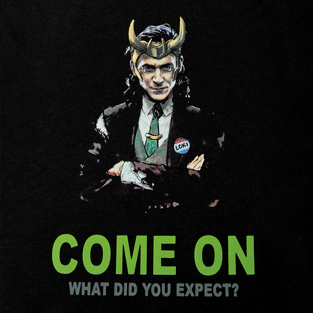 Image produit Loki - Come on T-Shirt noir