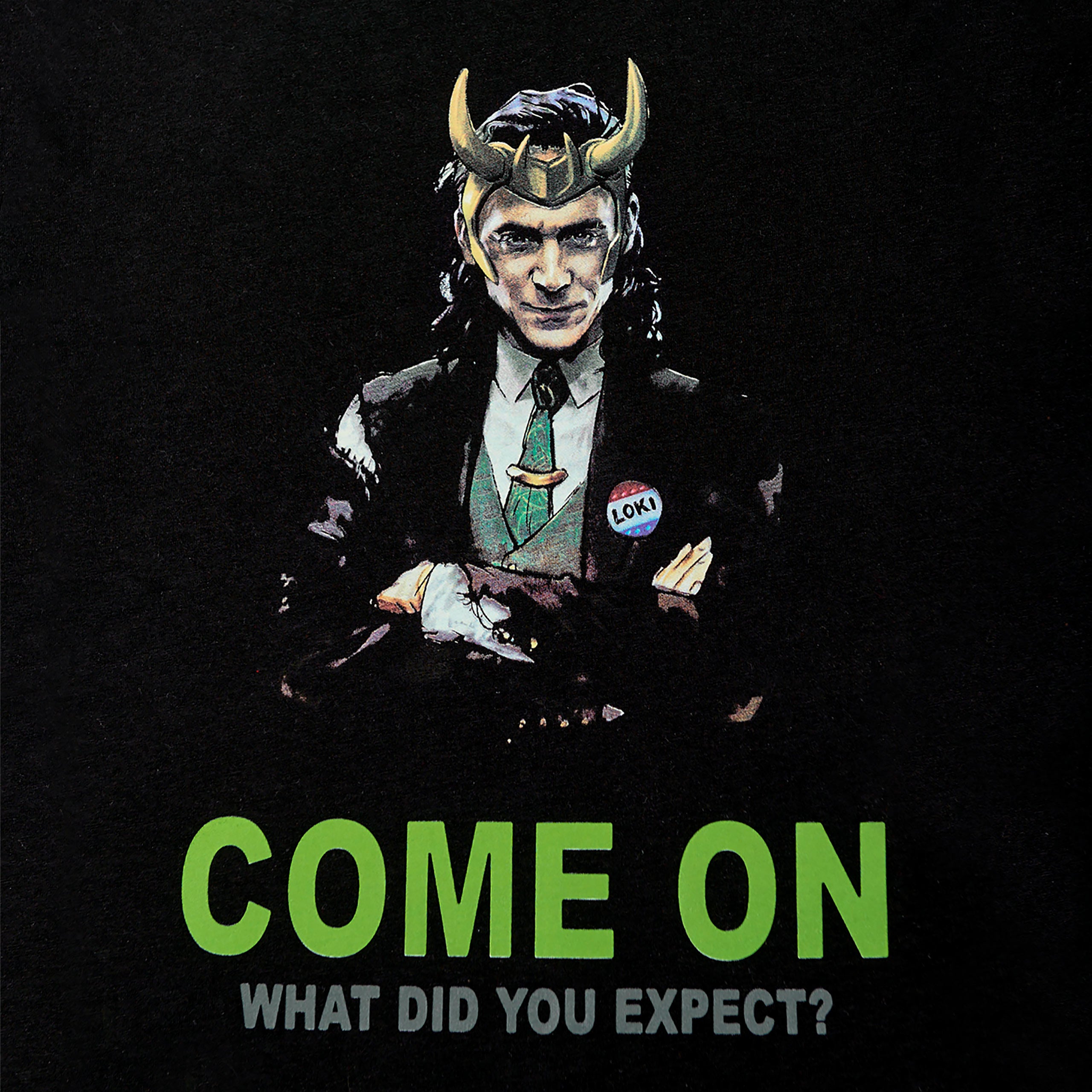 Image produit Loki - Come on T-Shirt noir