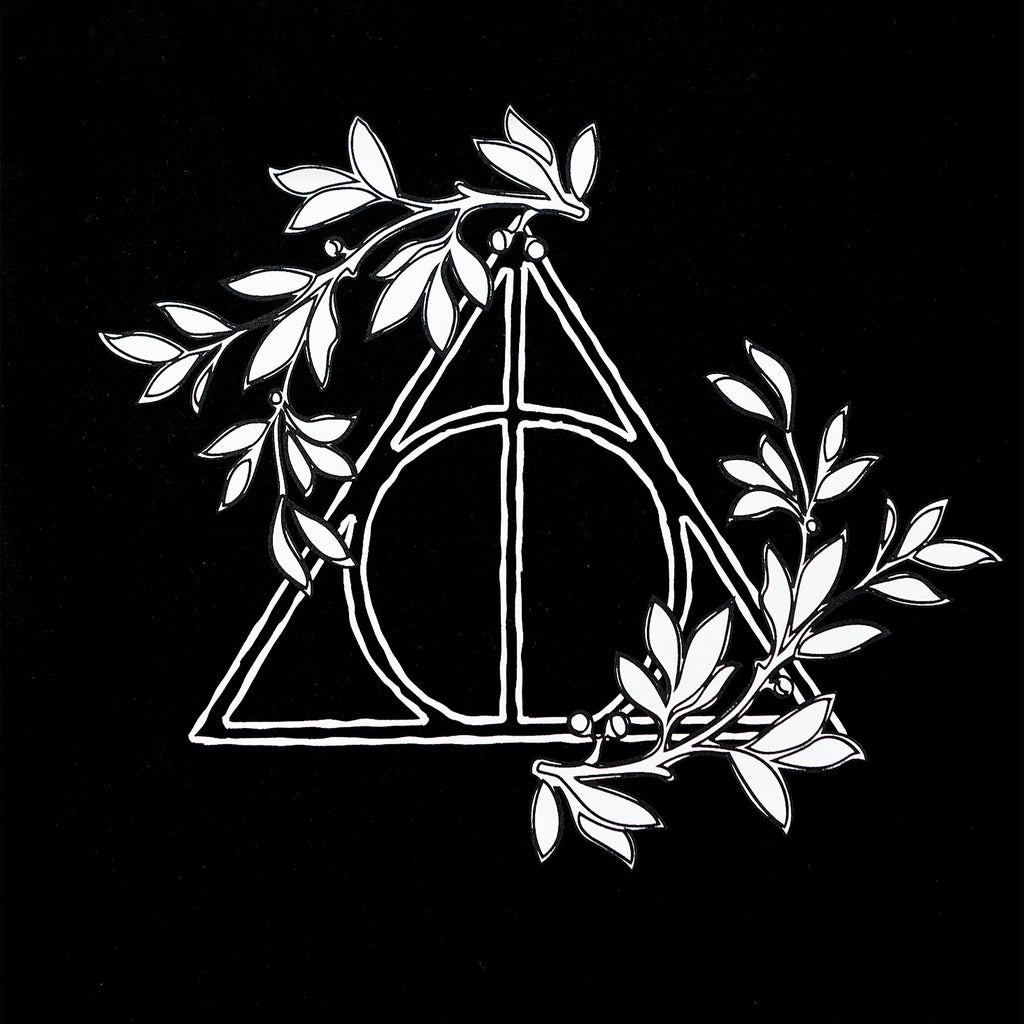 Image produit Pyjama Reliques de la Mort Femme court avec dentelle - Harry Potter