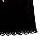 Image produit Pyjama Reliques de la Mort Femme court avec dentelle - Harry Potter