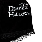 Image produit Pyjama Reliques de la Mort Femme court avec dentelle - Harry Potter