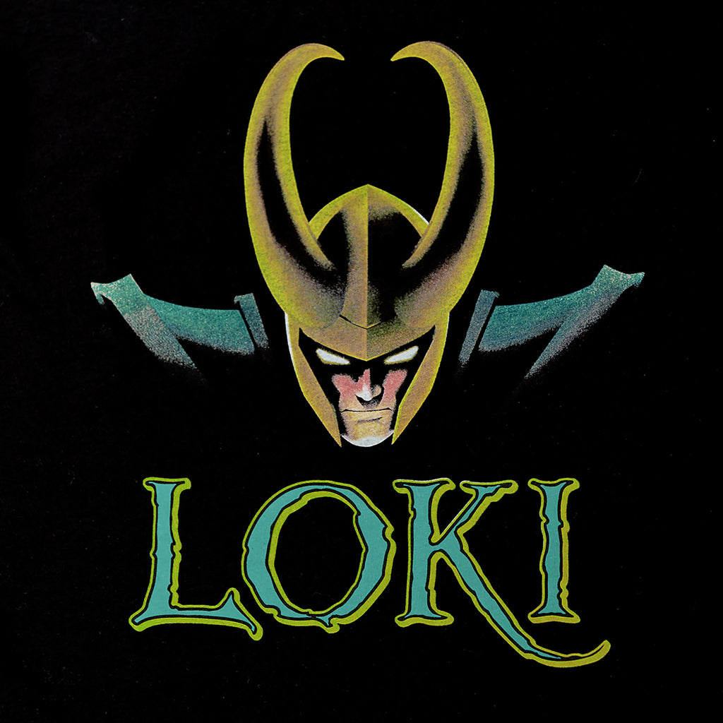 Image produit Loki - Pyjama Logo Femme court avec dentelle noir