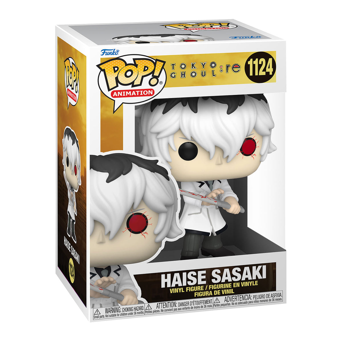 Image produit Tokyo Ghoul Re - Figurine Funko Pop Haise Sasaki