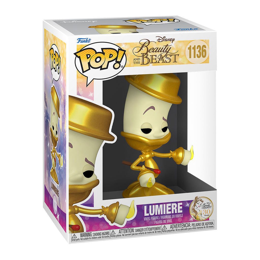 Image produit La Belle et la Bête - Figurine Funko Pop Lumiere