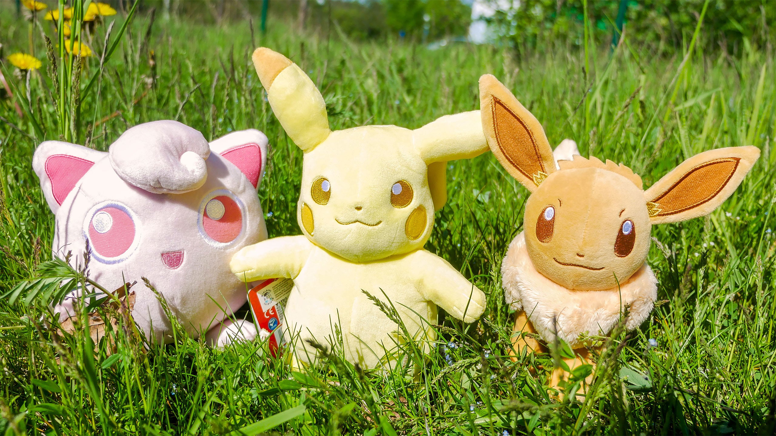 Product image Pokemon - Pikachu Monochrome Plush Figure 24 cm