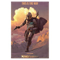 Image produit Poster Maxi Mandalorian on the Run - Star Wars The Mandalorian