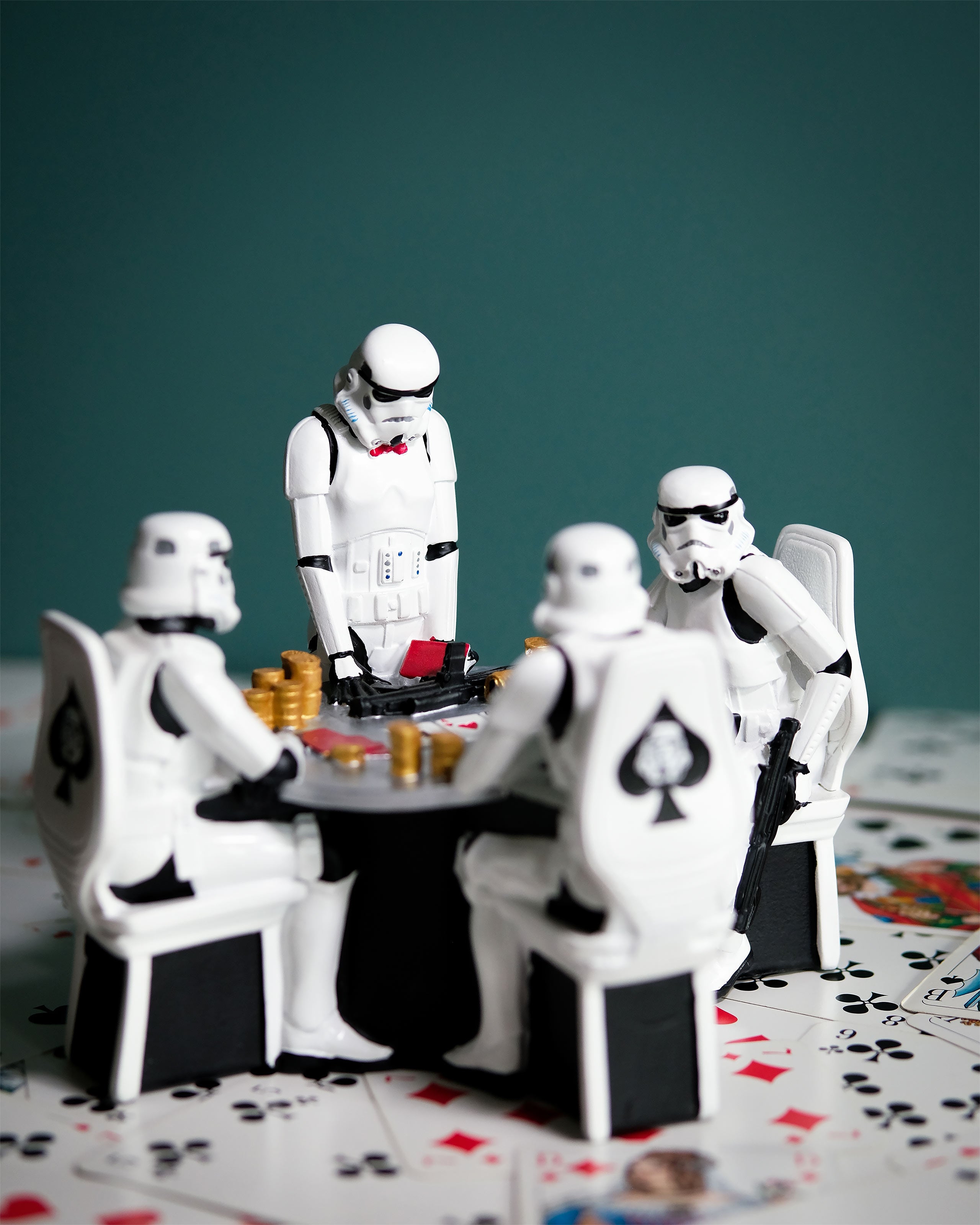 Image produit Diorama Original Stormtrooper Poker Face