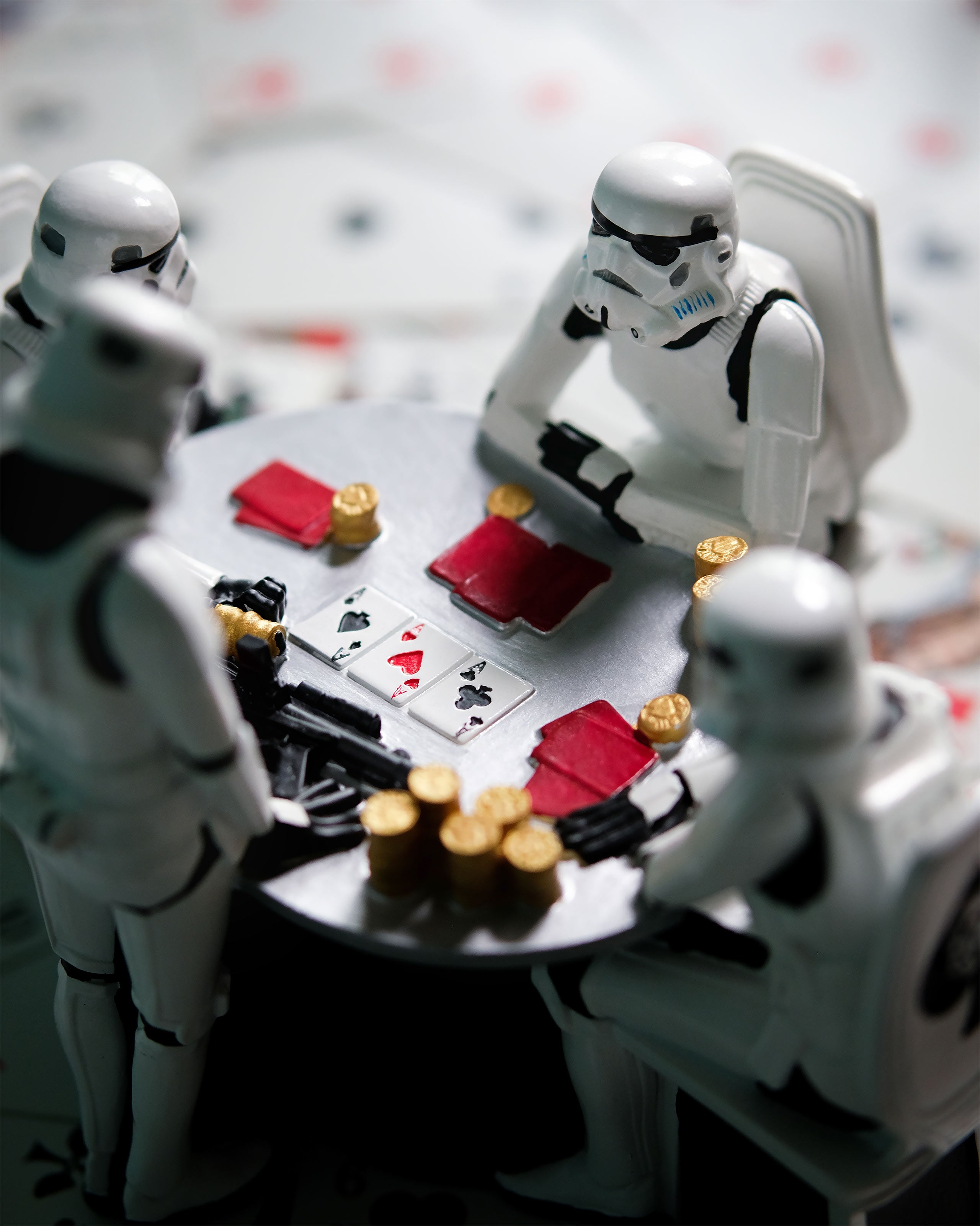 Image produit Diorama Original Stormtrooper Poker Face