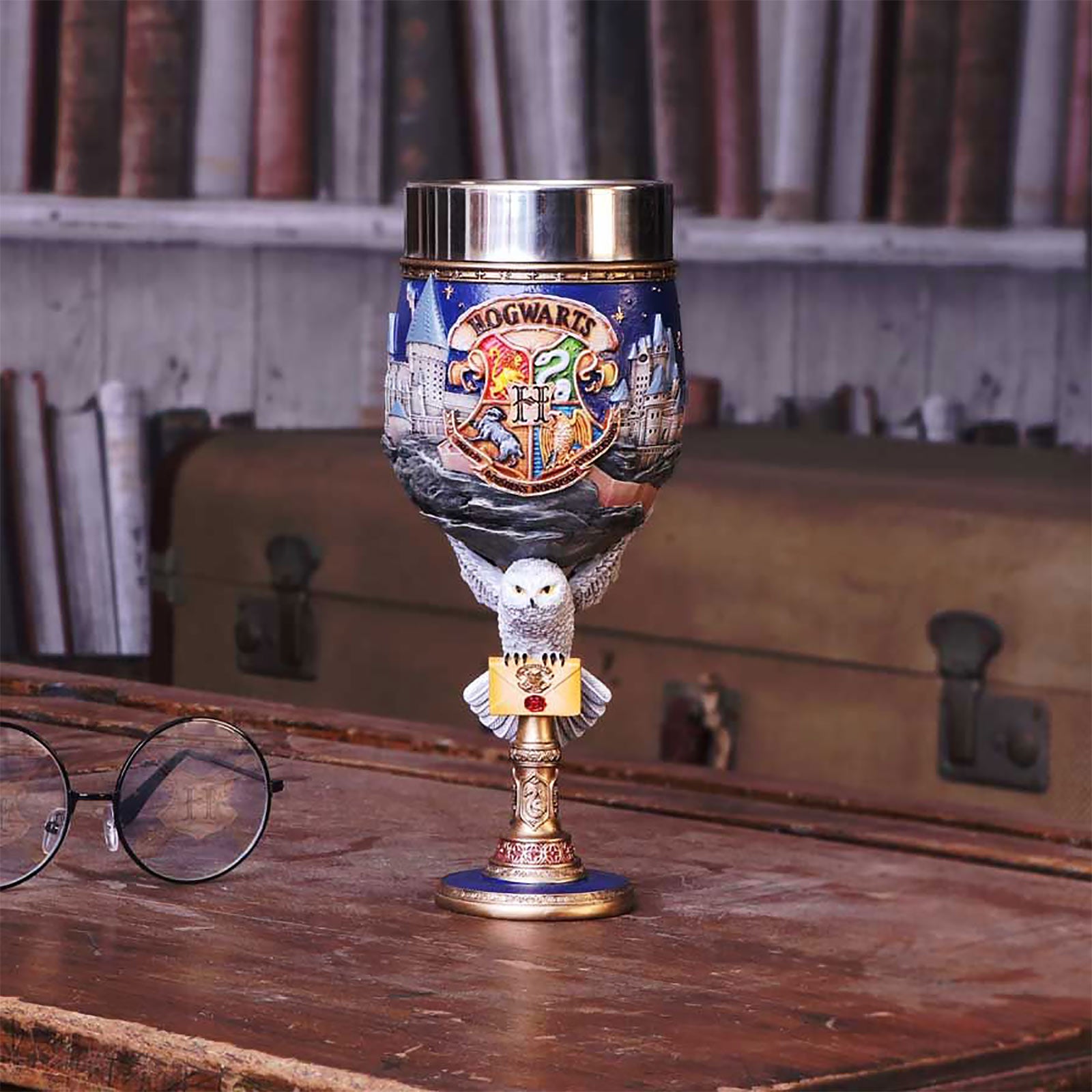 Image produit Harry Potter - Calice Logo de Poudlard deluxe