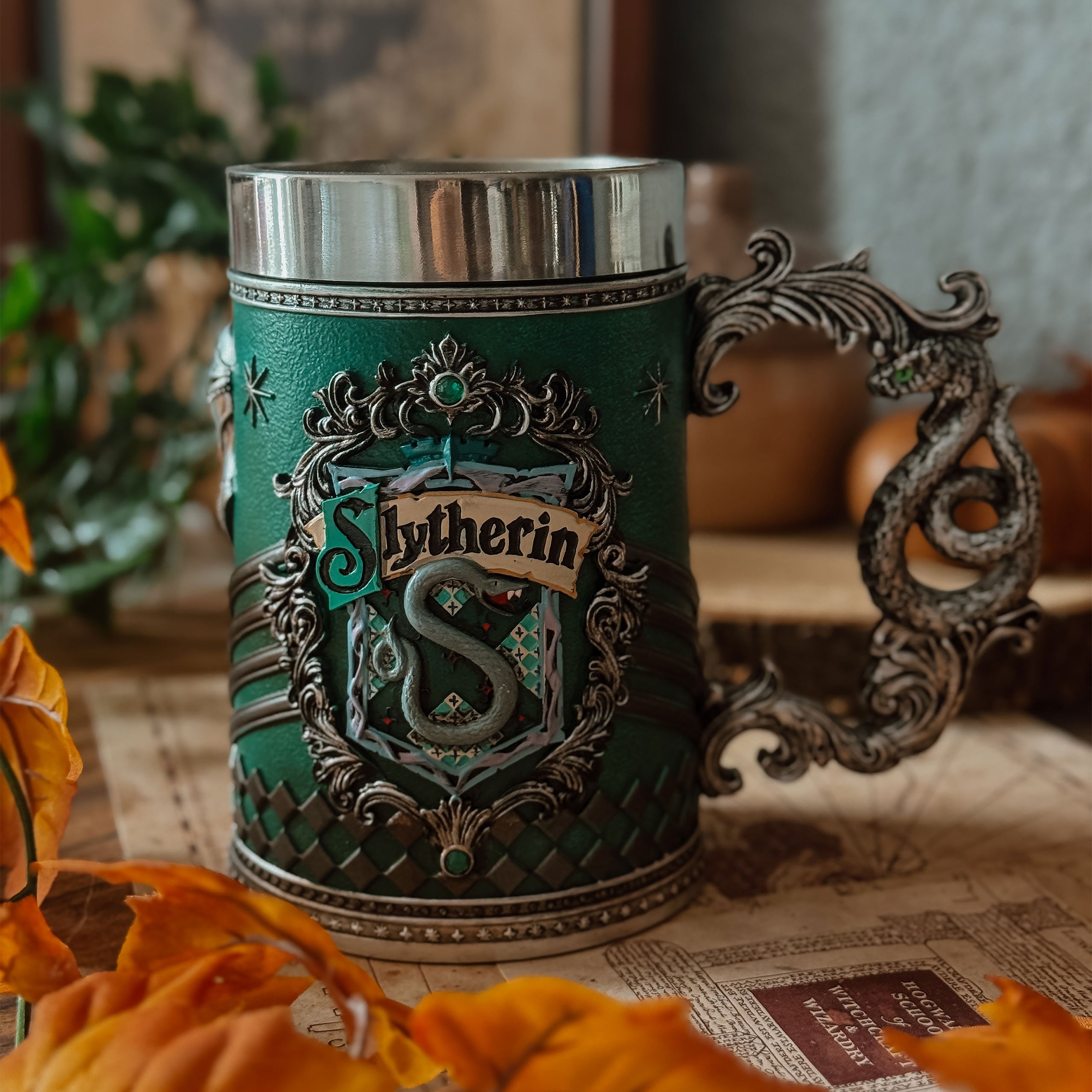 Image produit Harry Potter - Tasse de luxe avec le logo de Slytherin