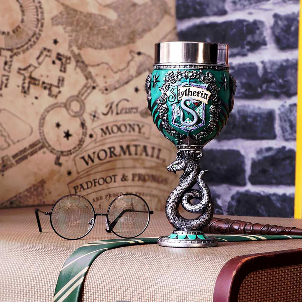 Image produit Harry Potter - Calice deluxe avec logo Slytherin