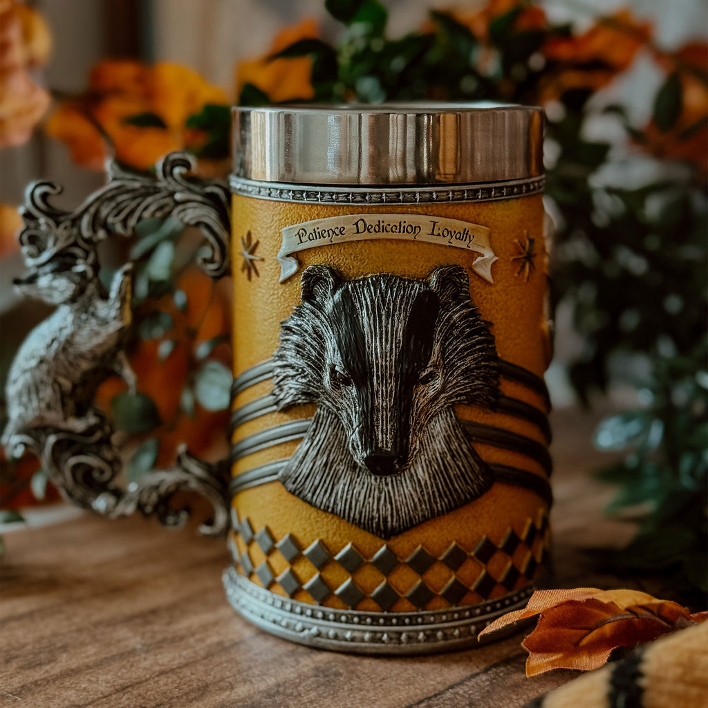 Image produit Harry Potter - Chope de luxe avec logo Hufflepuff