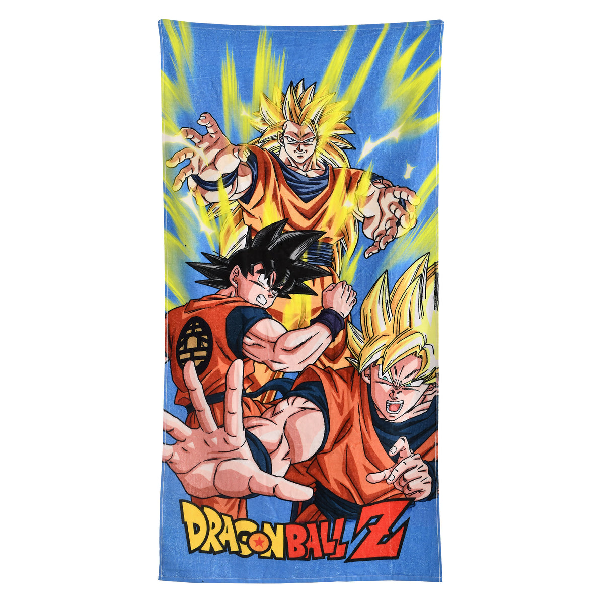 Image produit Dragon Ball Z - Serviette de bain Evolution Saiyan de Goku