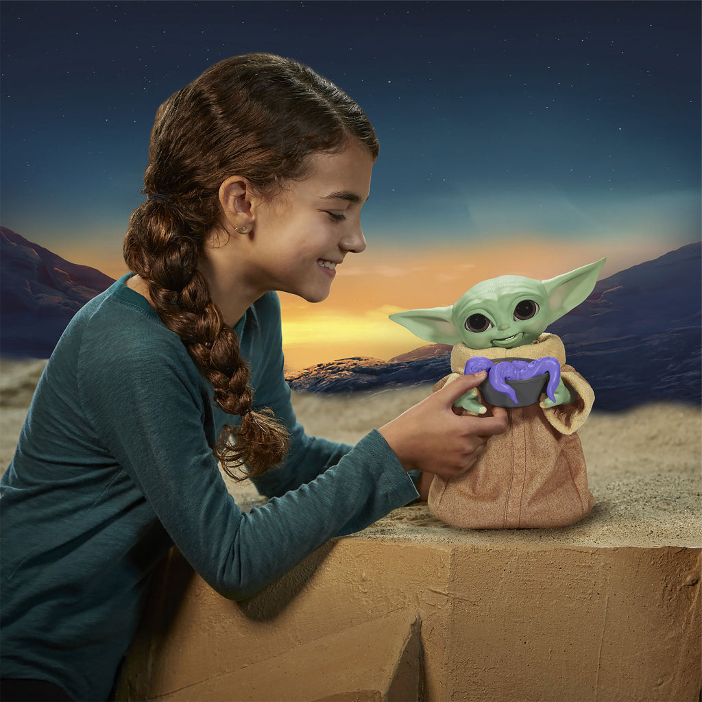 Image produit Grogu Galactic Snackin Figure Interactive - Star Wars The Mandalorian