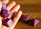 Image produit Witcher - Dandelion Vicomte de Lettenhove Set de Dés RPG 7 pièces avec Pièce de Collection