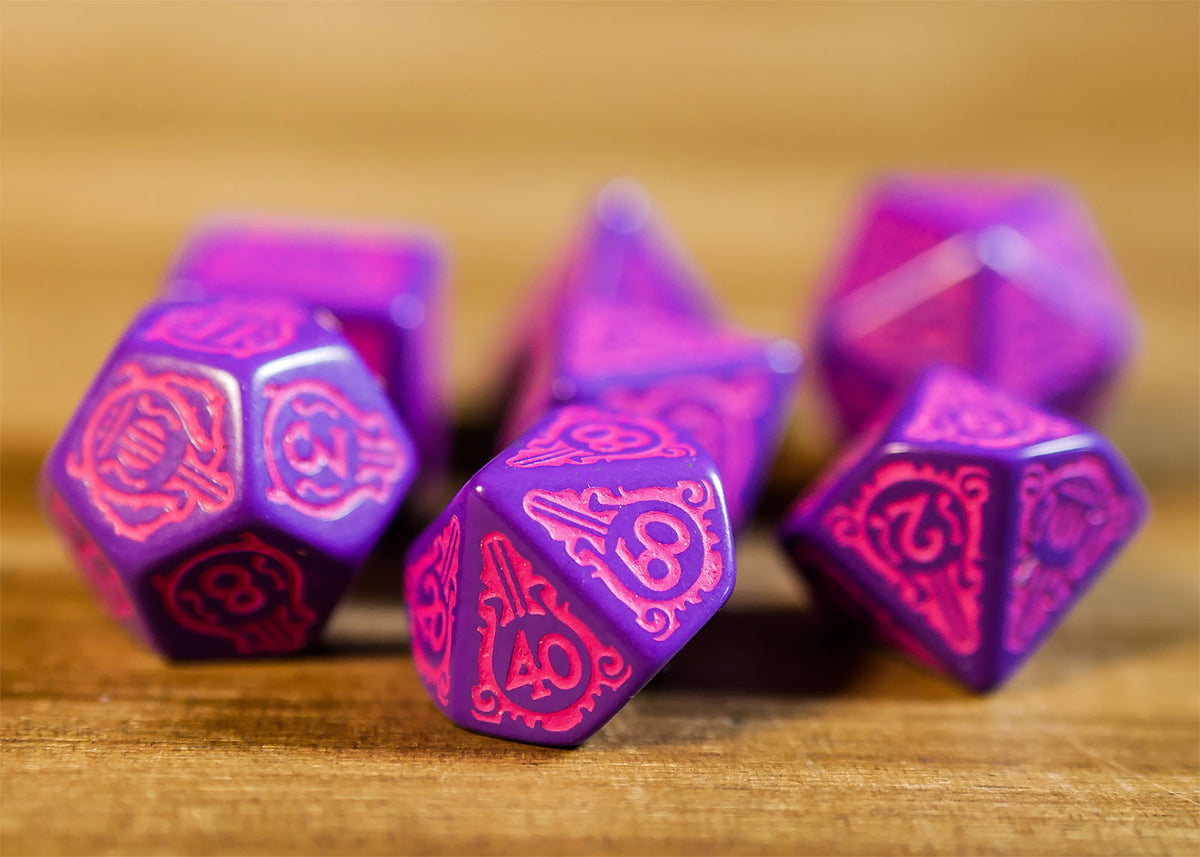 Image produit Witcher - Dandelion Conqueror of Hearts RPG Set de dés 7pcs avec pièce de collection